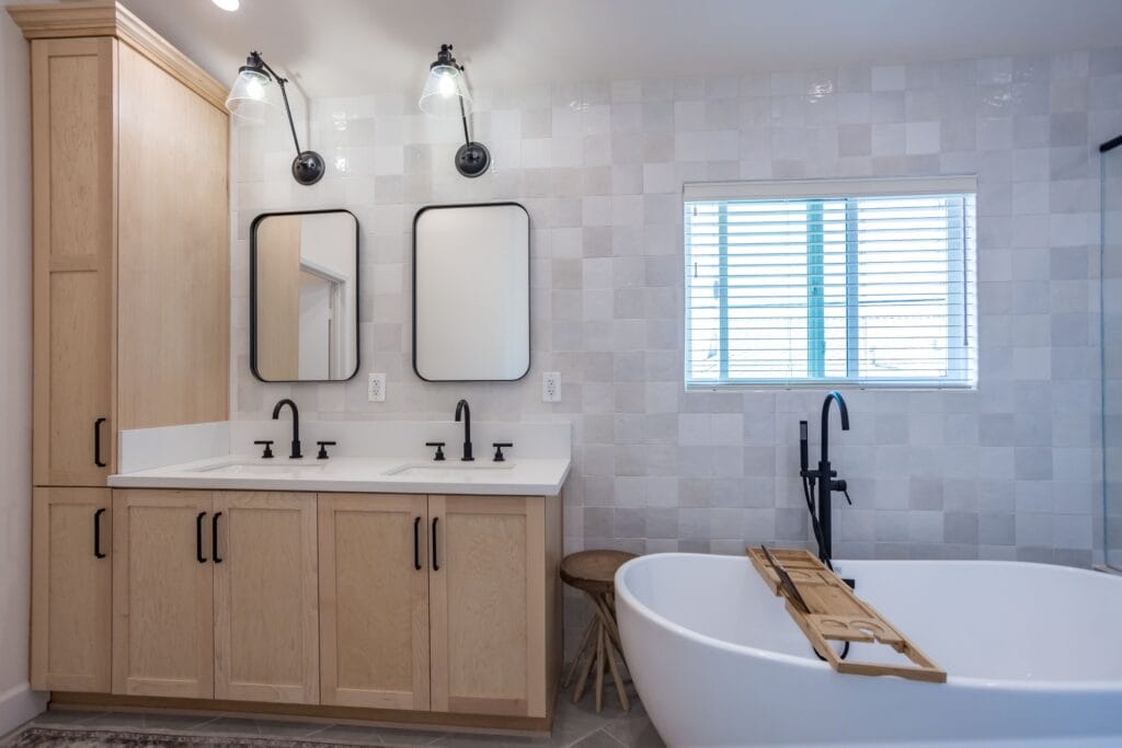 Spa-Style Primary Bathroom Remodel with Freestanding Tub & Walk-In Shower — photo 4