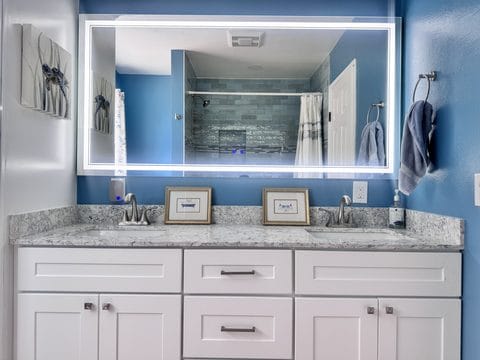 Bathroom remodel in a South Florida home