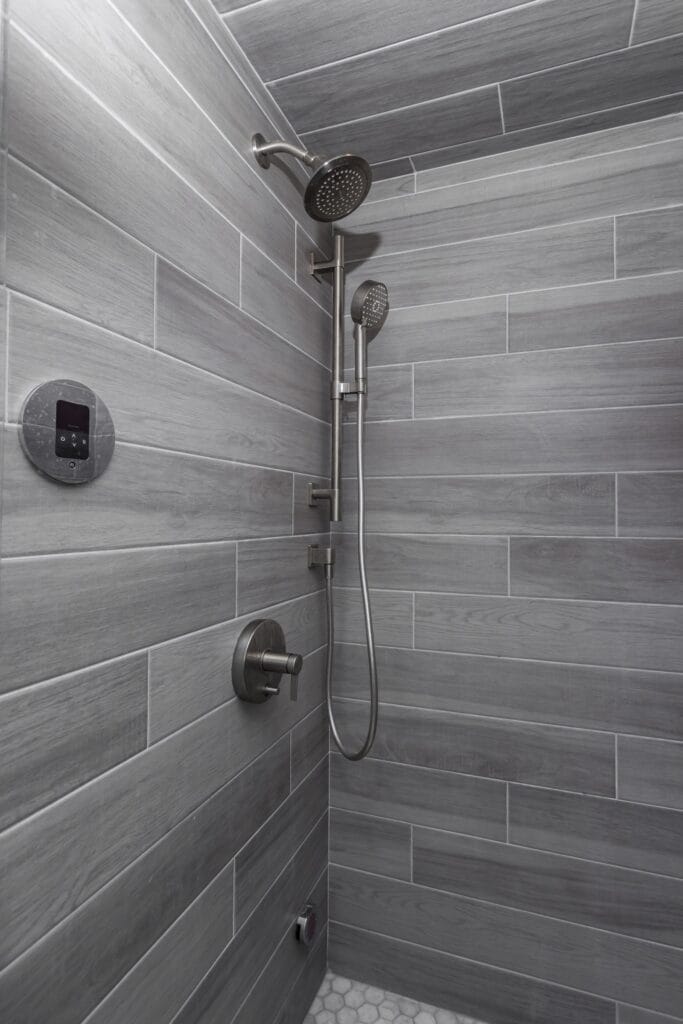Whole-Home Bathroom Renovation with Spa Showers & a Freestanding Soaking Tub — photo 5