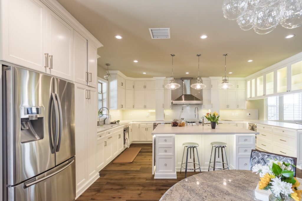 Chef-Grade Kitchen Remodel with Waterfall Quartz Island — photo 2