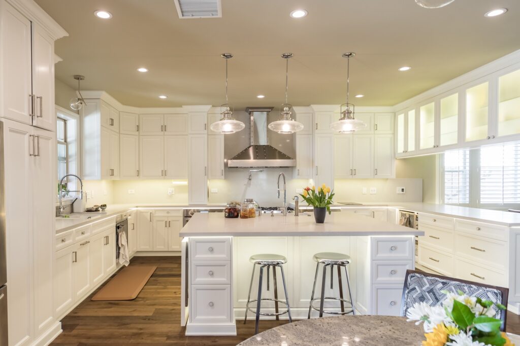 Chef-Grade Kitchen Remodel with Waterfall Quartz Island — photo 3