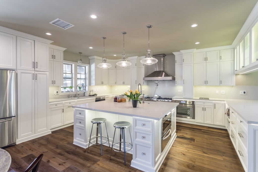 Chef-Grade Kitchen Remodel with Waterfall Quartz Island — photo 4