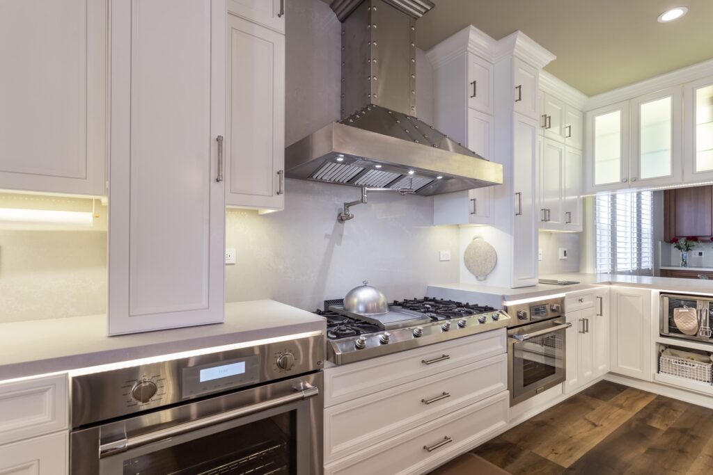 Chef-Grade Kitchen Remodel with Waterfall Quartz Island — photo 9