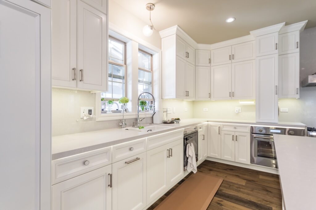 Chef-Grade Kitchen Remodel with Waterfall Quartz Island — photo 10