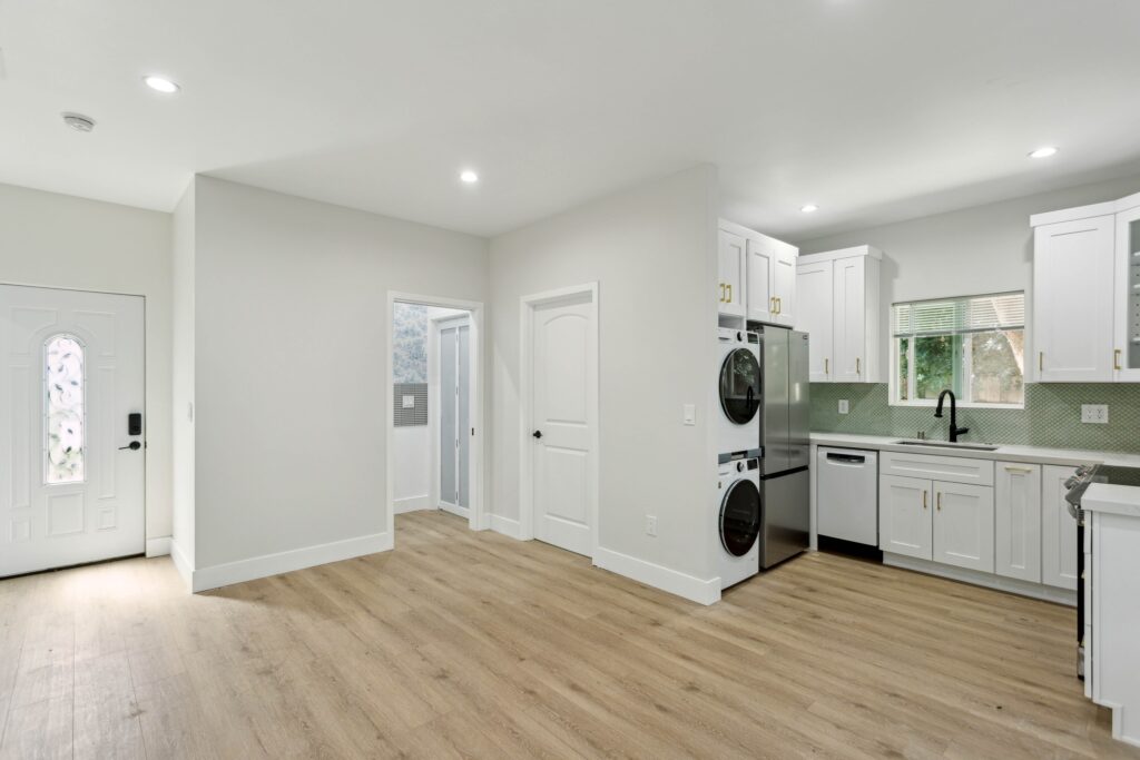 Detached Garage Converted into a Full Studio Living Suite — photo 5