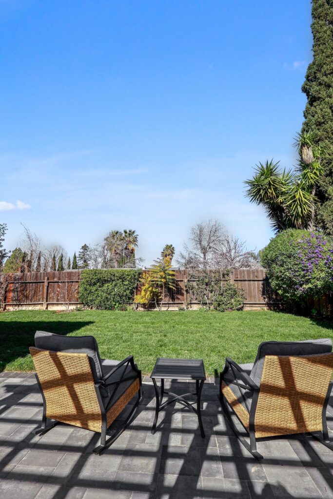 White Vinyl Pergola & Paver Patio Build — photo 4
