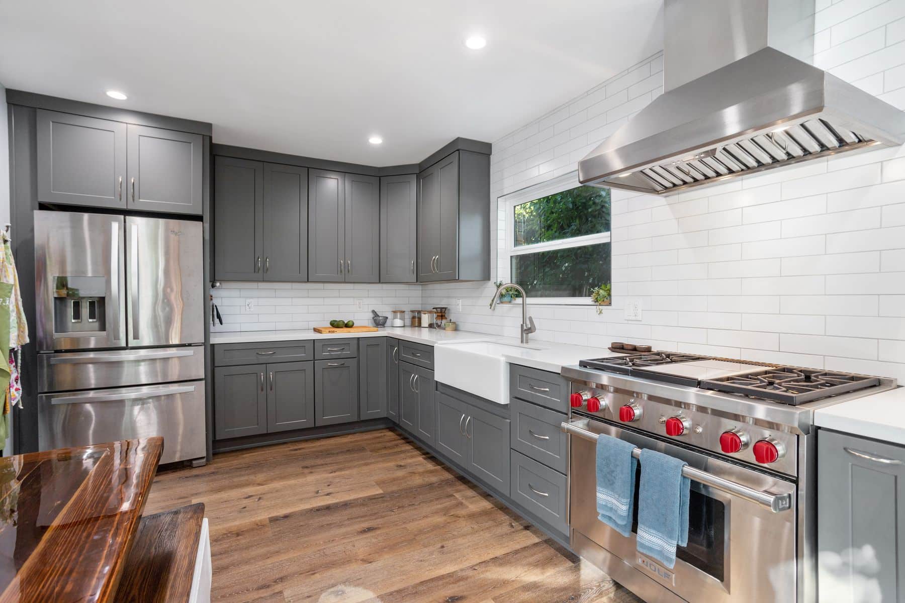 Transitional Farmhouse Kitchen Remodel by Elbaz Construction — Project 2 project photo