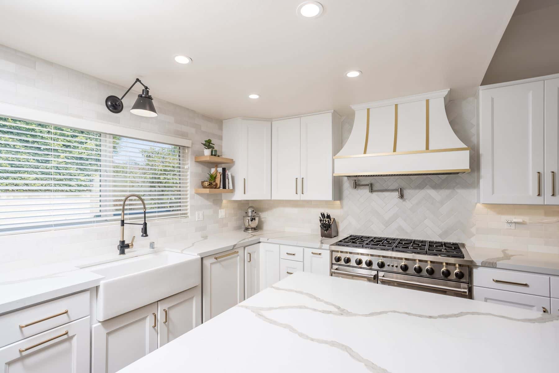 Transitional Farmhouse Kitchen Remodel by Elbaz Construction — Project 1 project photo 7